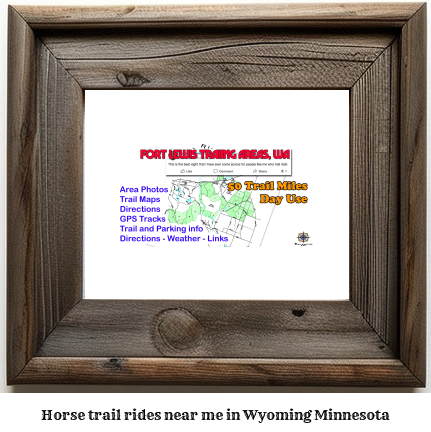 horse trail rides near me in Wyoming, Minnesota